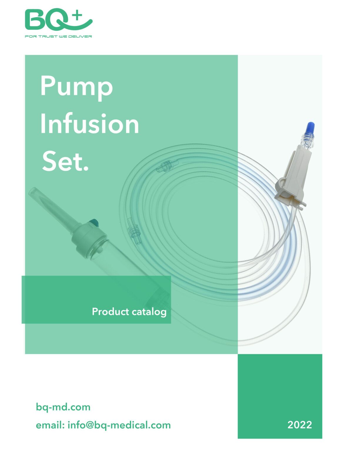 Pump infusion set – BQ+ medical device